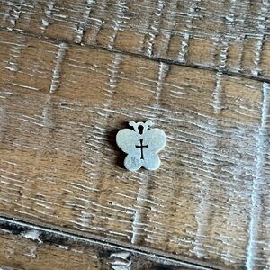 James Avery Retired Crosslet Butterfly Charm